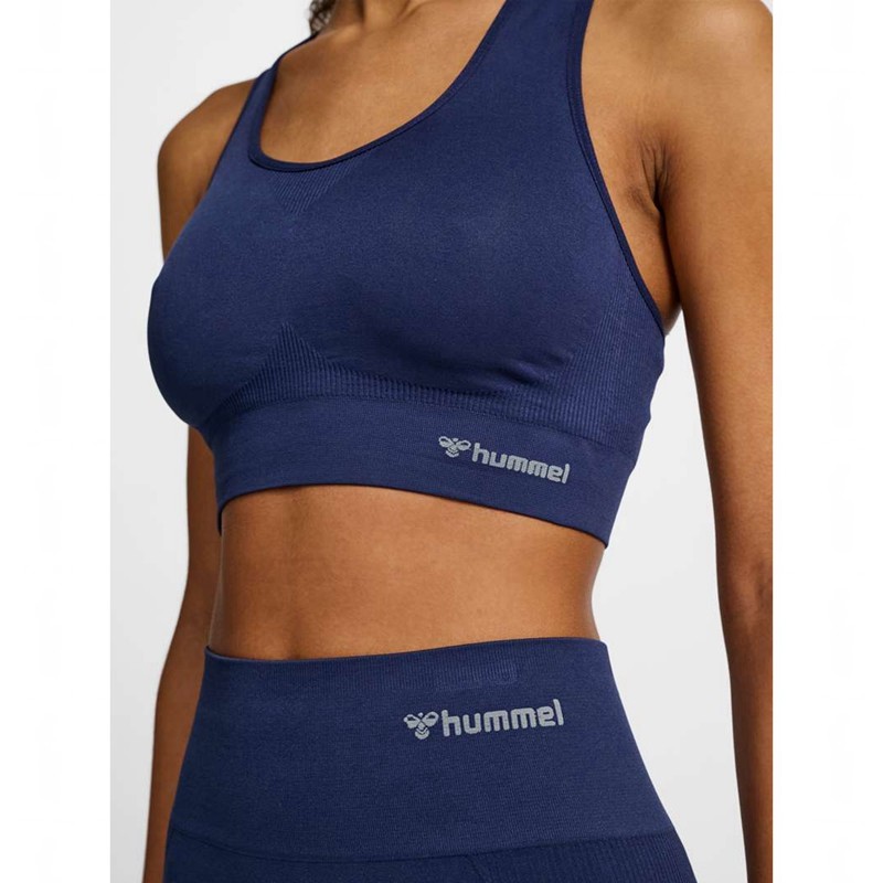 Soutien Gorge Sport Hummel Tif Seamless Top Femme Noir | 751488-657