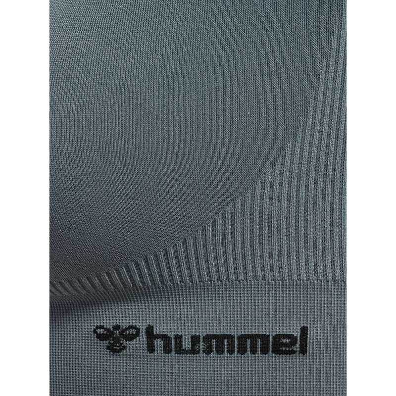 Soutien Gorge Sport Hummel Tif Seamless Top Femme Grise | 127346-288