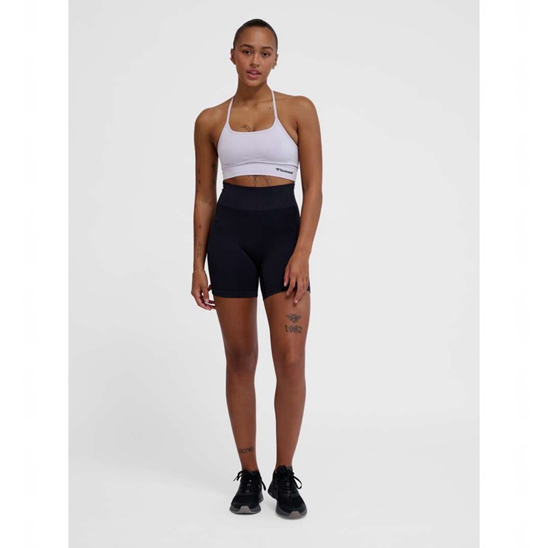 Soutien Gorge Sport Hummel Tiffy Seamless Top Femme Lavande | 546002-386