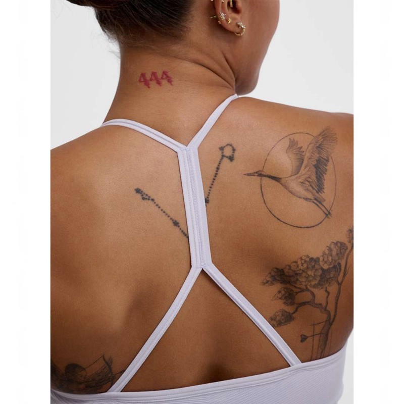 Soutien Gorge Sport Hummel Tiffy Seamless Top Femme Lavande | 546002-386