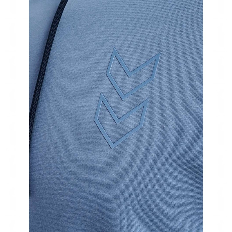 Sweat a Capuche Hummel Active Co Homme Bleu | 693541-393