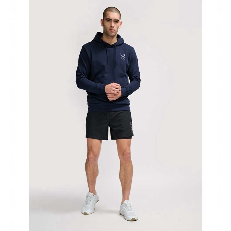 Sweat a Capuche Hummel Active Co Homme Bleu Marine | 511104-291