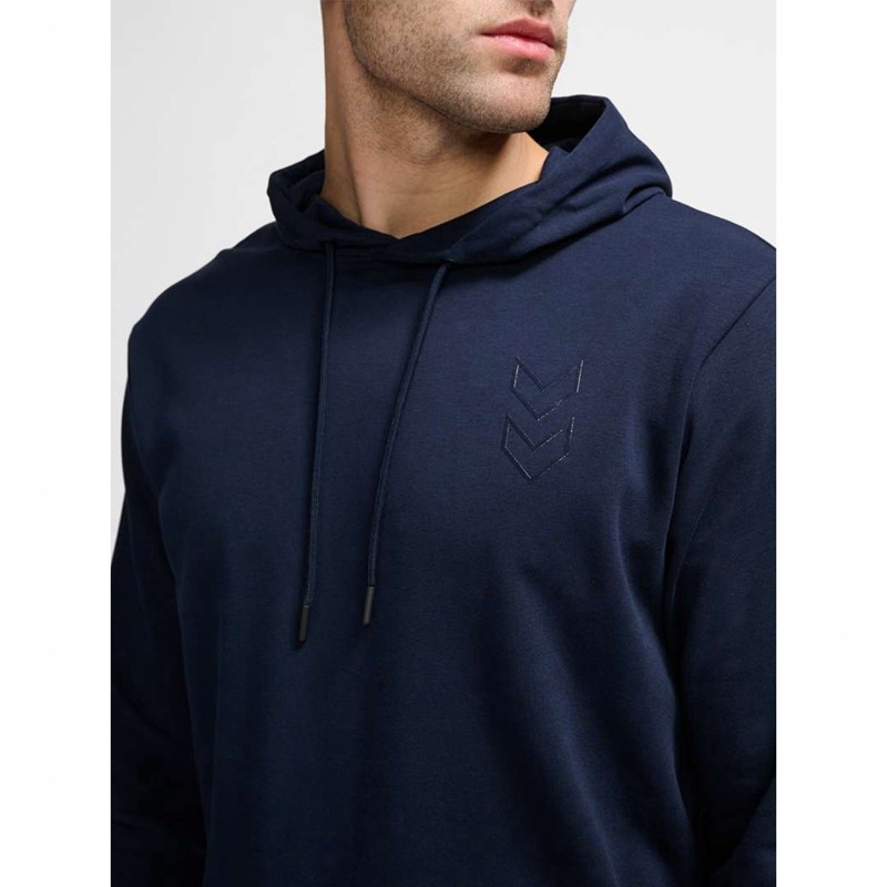 Sweat a Capuche Hummel Active Co Homme Bleu Marine | 511104-291