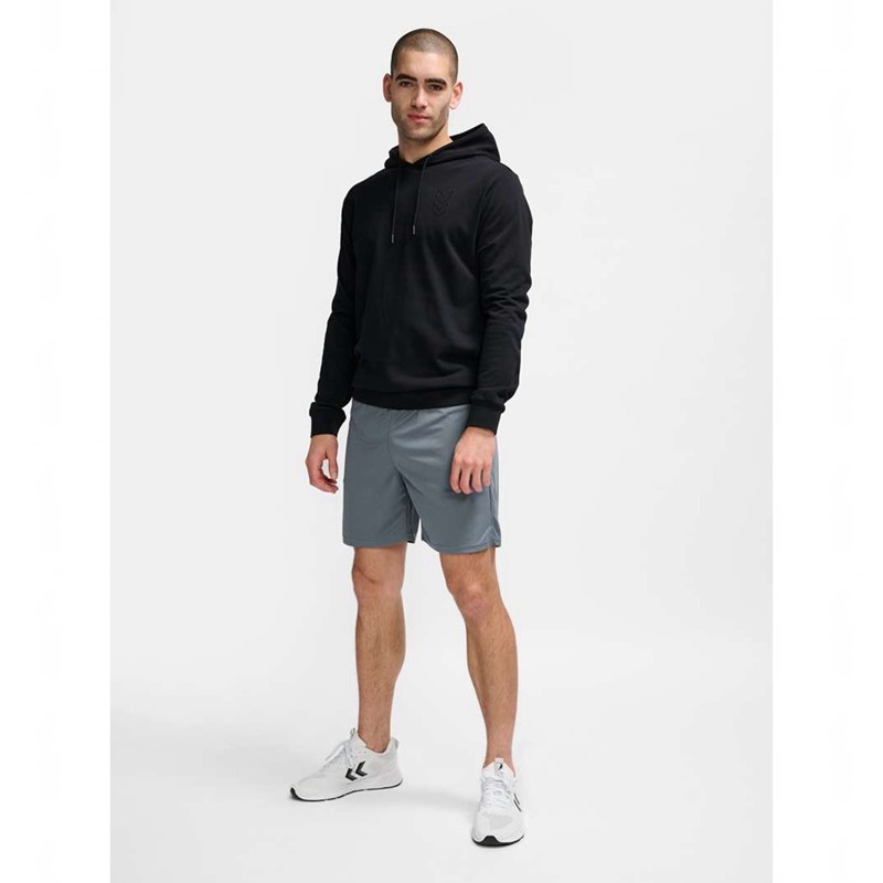 Sweat a Capuche Hummel Active Co Homme Noir | 272608-761