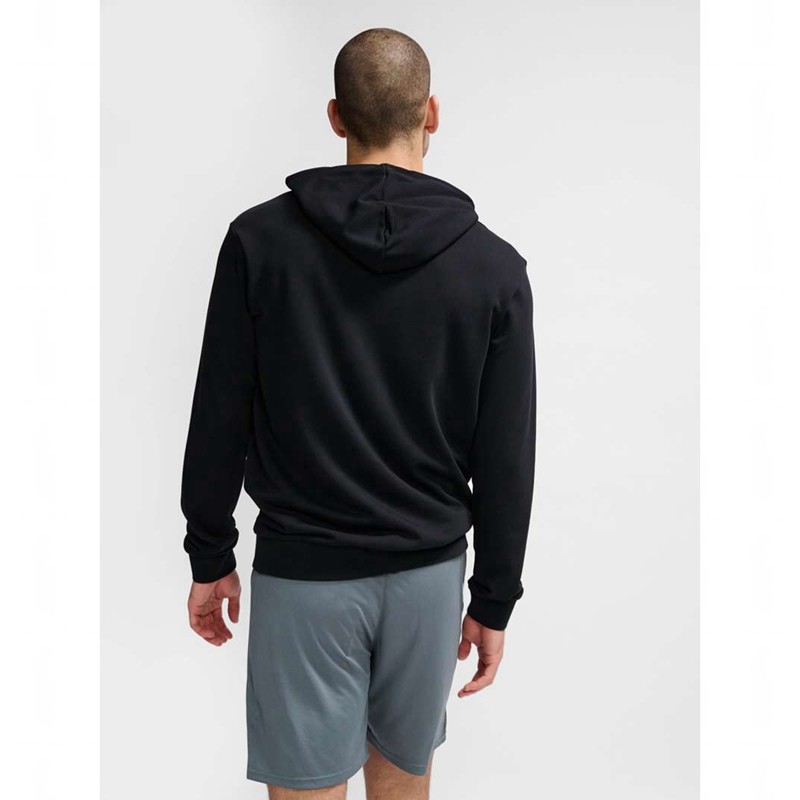 Sweat a Capuche Hummel Active Co Homme Noir | 272608-761