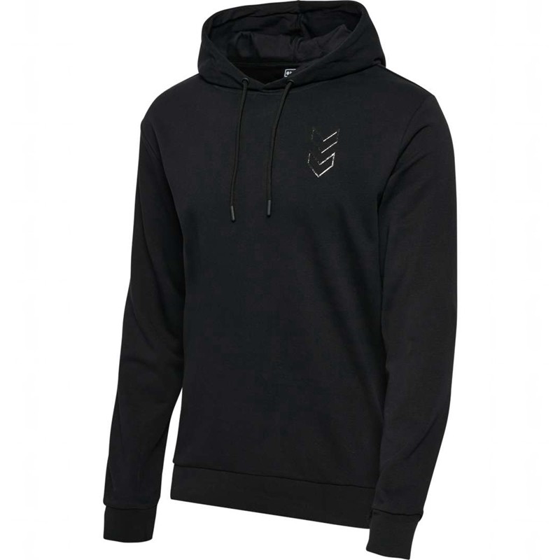 Sweat a Capuche Hummel Active Co Homme Noir | 272608-761
