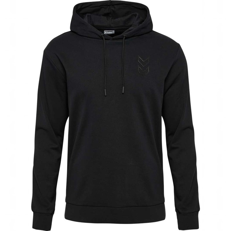 Sweat a Capuche Hummel Active Co Homme Noir | 272608-761