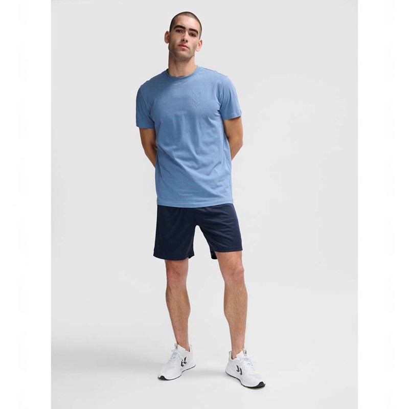 Sweat a Capuche Hummel Active Pl Homme Bleu Marine | 747248-296
