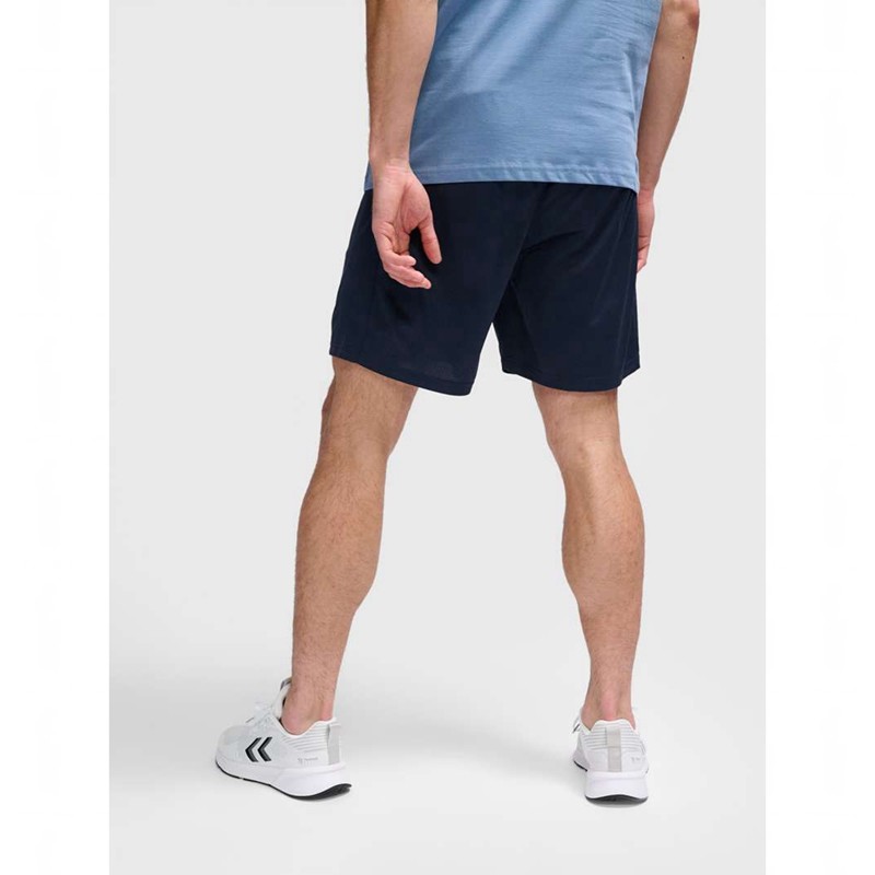 Sweat a Capuche Hummel Active Pl Homme Bleu Marine | 747248-296