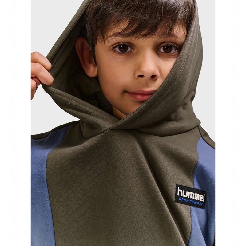 Sweat a Capuche Hummel Allton Enfant Marron | 730977-679