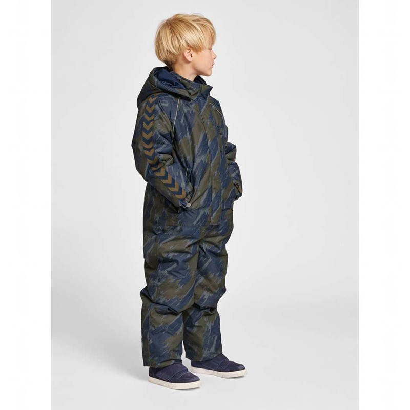 Sweat a Capuche Hummel Artic Tex Snow Enfant Vert Olive | 167551-429