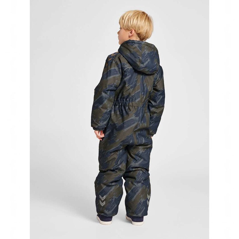 Sweat a Capuche Hummel Artic Tex Snow Enfant Vert Olive | 167551-429