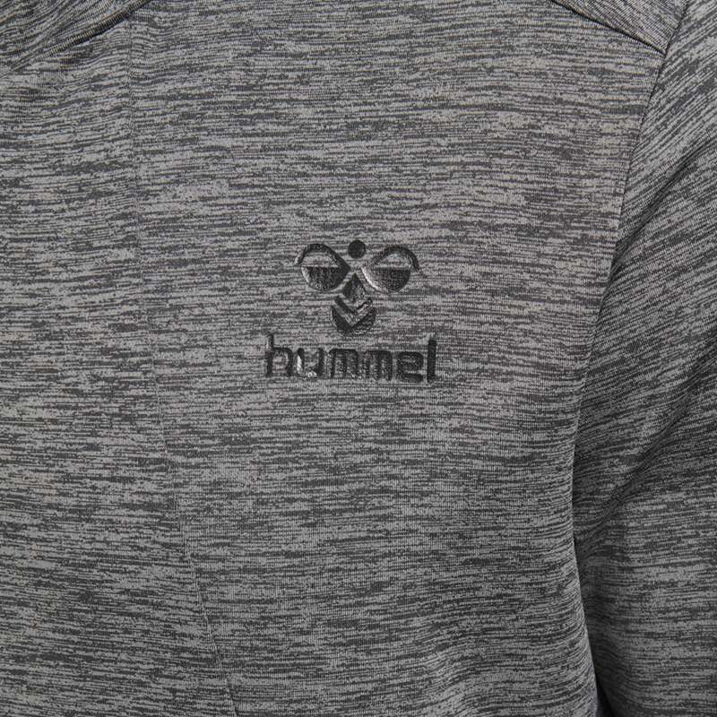 Sweat a Capuche Hummel Aston Zip Homme Grise | 197347-292