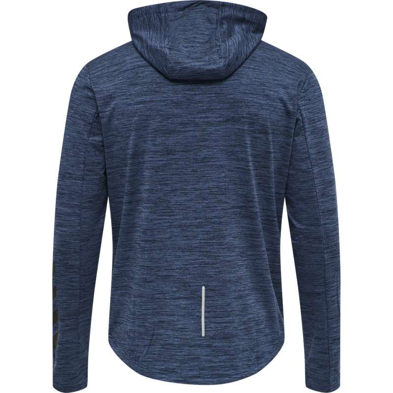 Sweat a Capuche Hummel Aston Zip Homme Noir | 131282-125