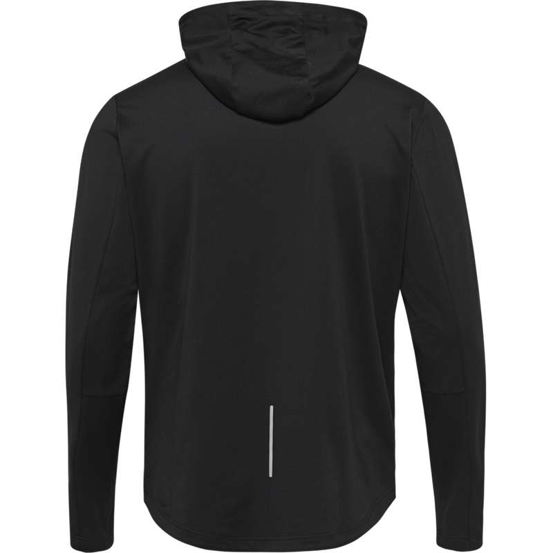 Sweat a Capuche Hummel Aston Zip Homme Noir | 647610-222