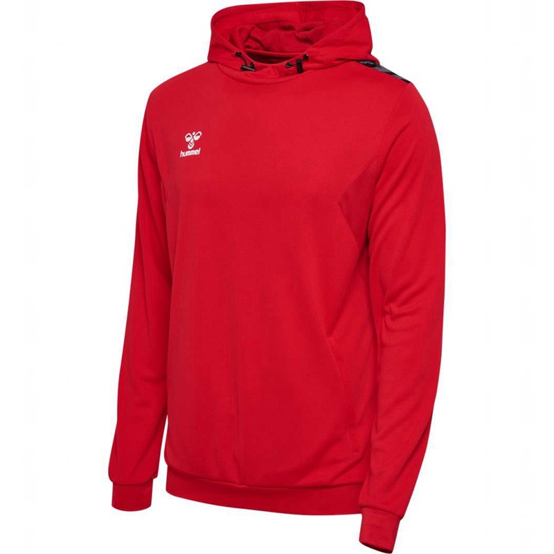 Sweat a Capuche Hummel Authentic Pl Homme Rouge | 869820-786