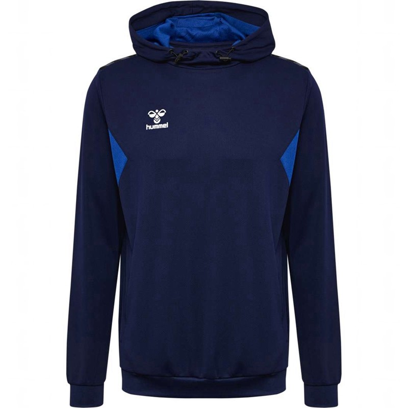Sweat a Capuche Hummel Authentic Pl Homme Bleu Marine | 326887-843