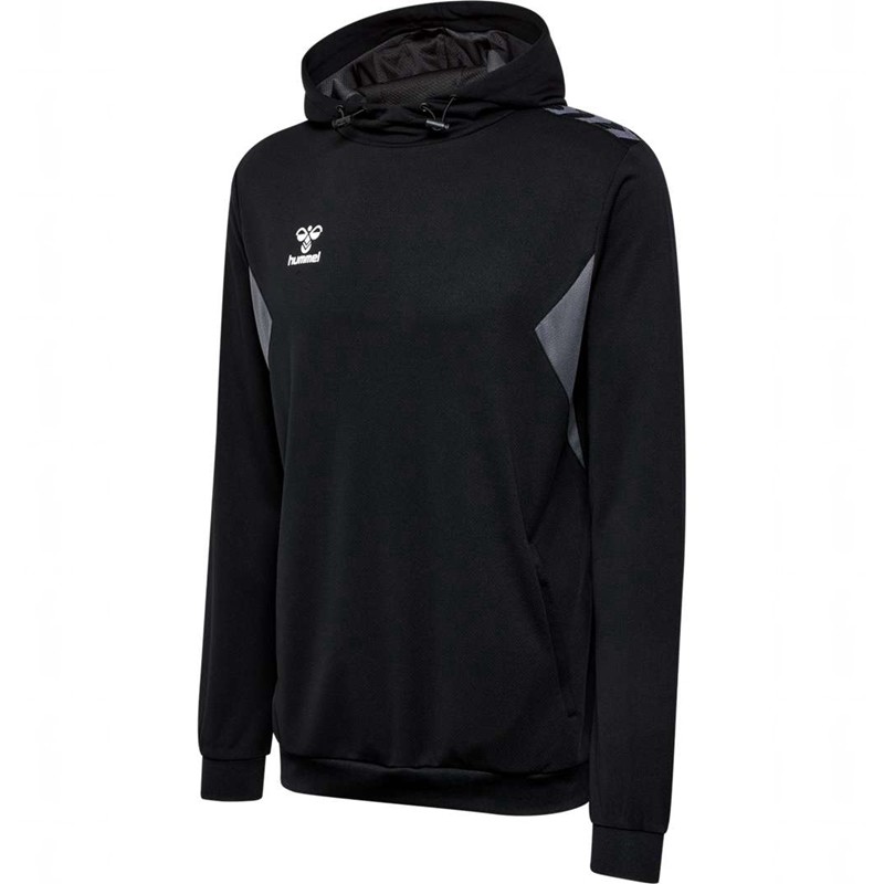 Sweat a Capuche Hummel Authentic Pl Homme Noir | 298816-111