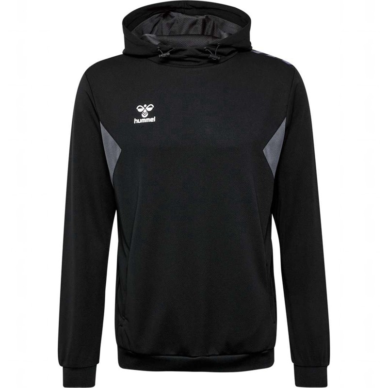 Sweat a Capuche Hummel Authentic Pl Homme Noir | 298816-111