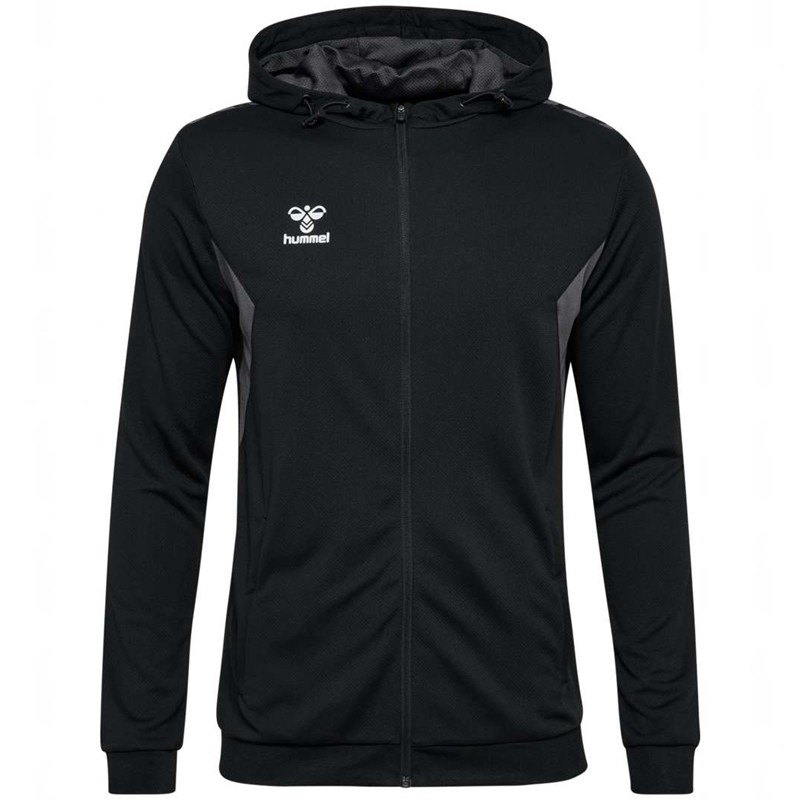 Sweat a Capuche Hummel Authentic Pl Zip Homme Noir | 149042-042