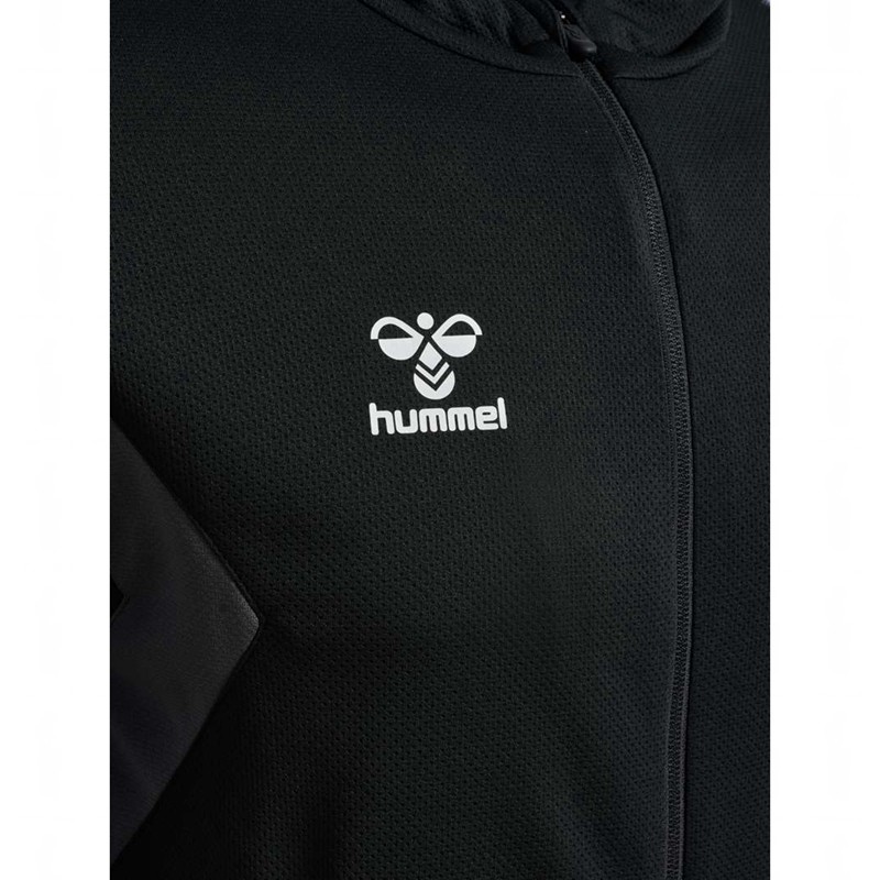 Sweat a Capuche Hummel Authentic Pl Zip Homme Noir | 149042-042