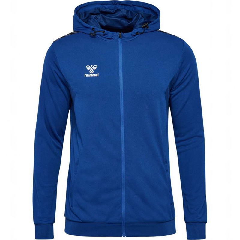 Sweat a Capuche Hummel Authentic Pl Zip Homme Bleu | 831755-689