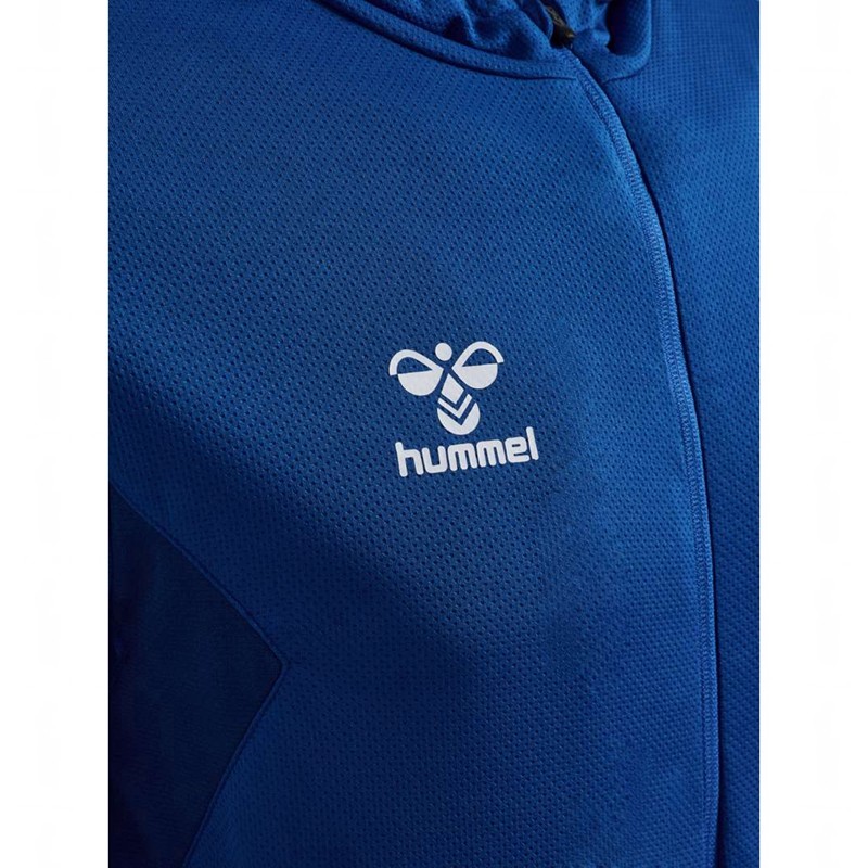 Sweat a Capuche Hummel Authentic Pl Zip Homme Bleu | 831755-689