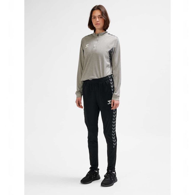 Sweat a Capuche Hummel Authentic Training Femme Noir | 028113-295