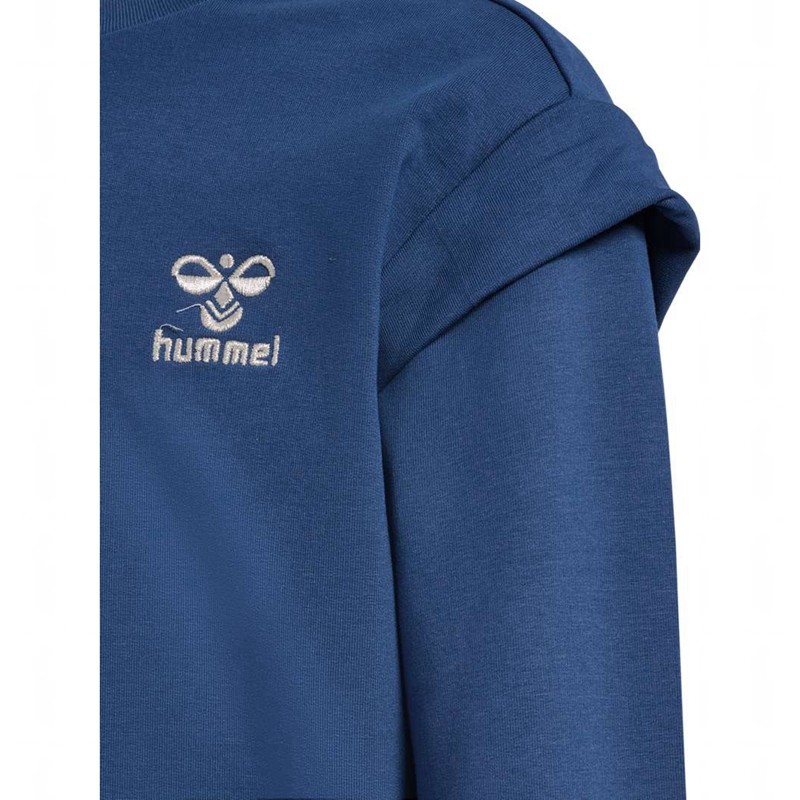 Sweat a Capuche Hummel Bless Enfant Bleu | 547850-344