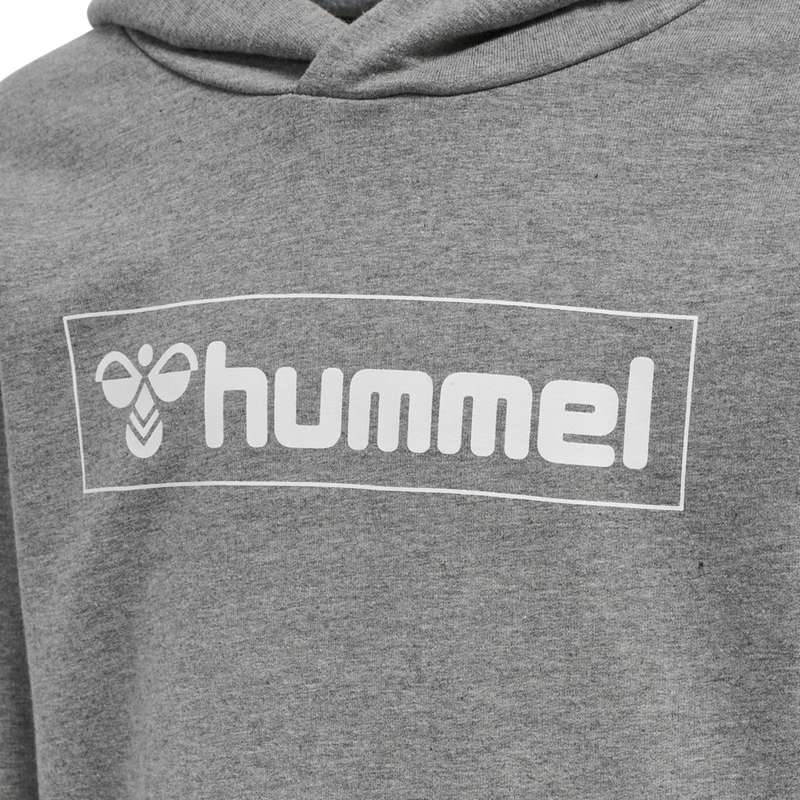 Sweat a Capuche Hummel Box Enfant Grise | 169769-269