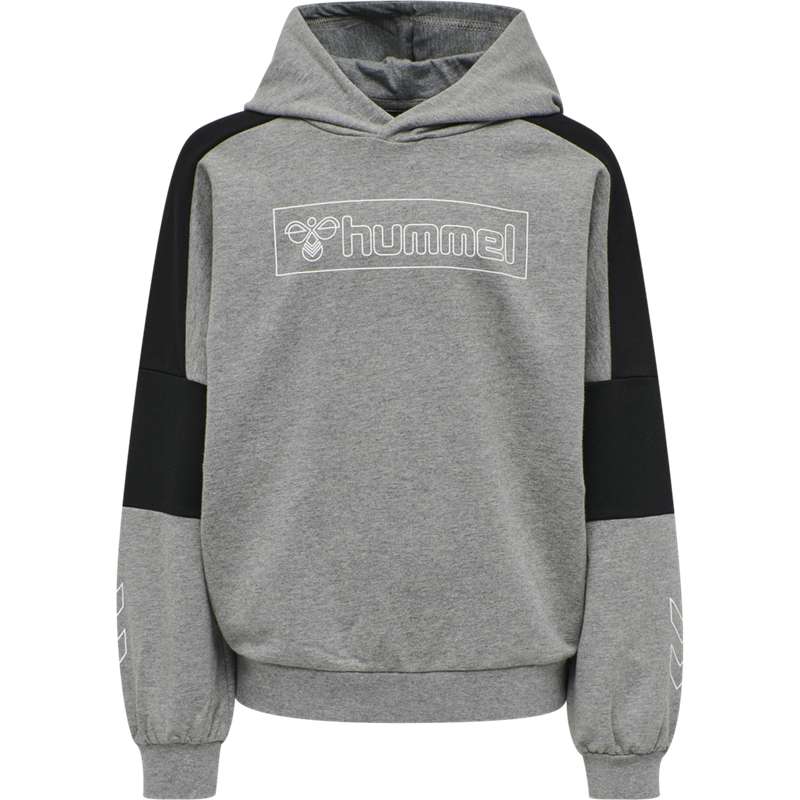 Sweat a Capuche Hummel Boxline Enfant Grise | 730110-038
