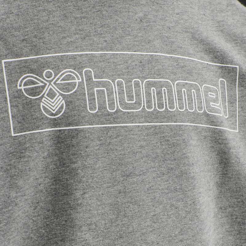 Sweat a Capuche Hummel Boxline Enfant Grise | 730110-038