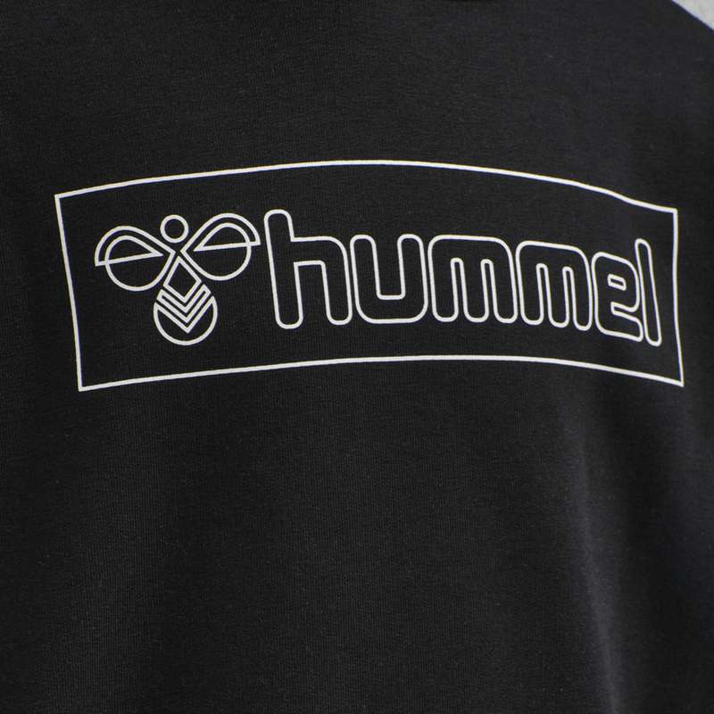 Sweat a Capuche Hummel Boxline Enfant Noir | 912743-701