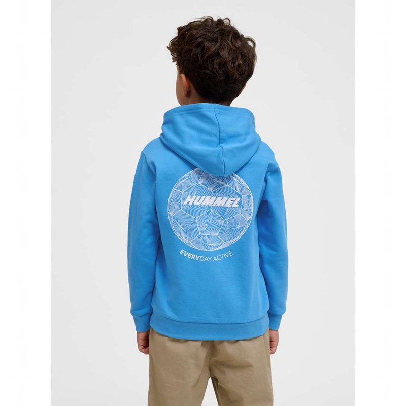 Sweat a Capuche Hummel Casper Enfant Bleu | 911038-590