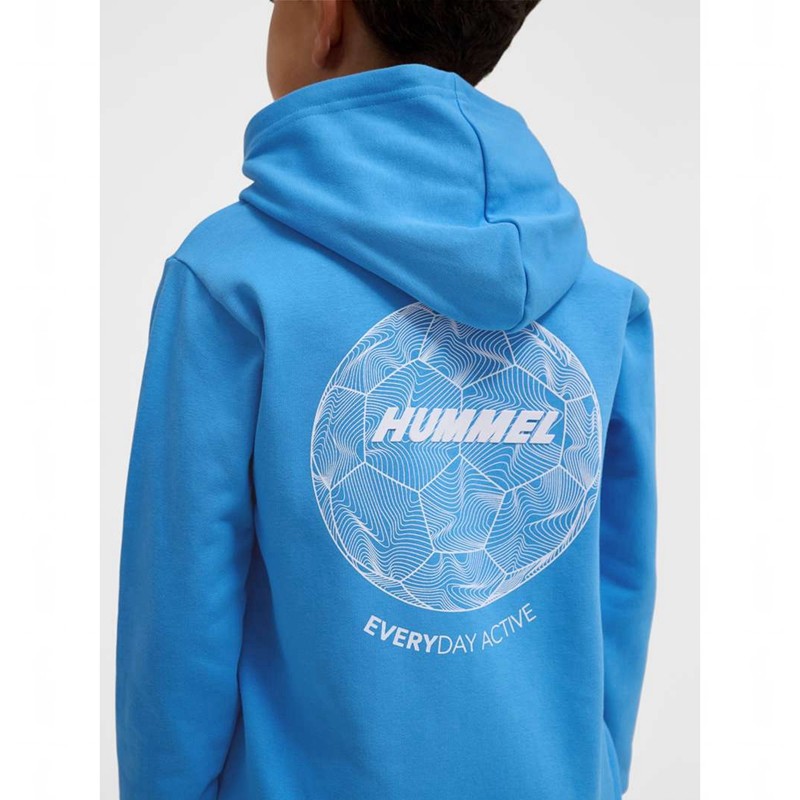 Sweat a Capuche Hummel Casper Enfant Bleu | 911038-590