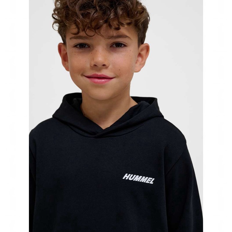 Sweat a Capuche Hummel Casper Enfant Noir | 536711-552
