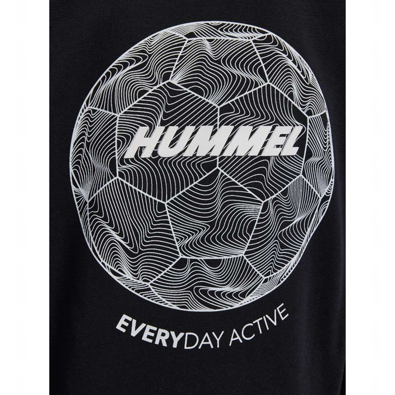 Sweat a Capuche Hummel Casper Enfant Noir | 536711-552