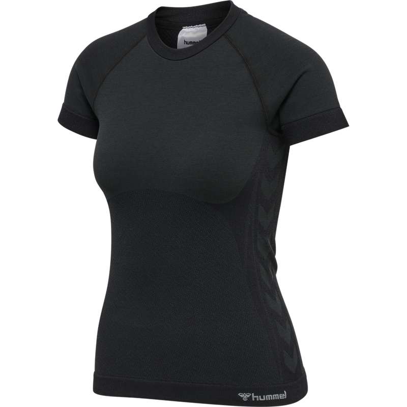 Sweat a Capuche Hummel Clea Seamless Tight Femme Noir | 837165-430