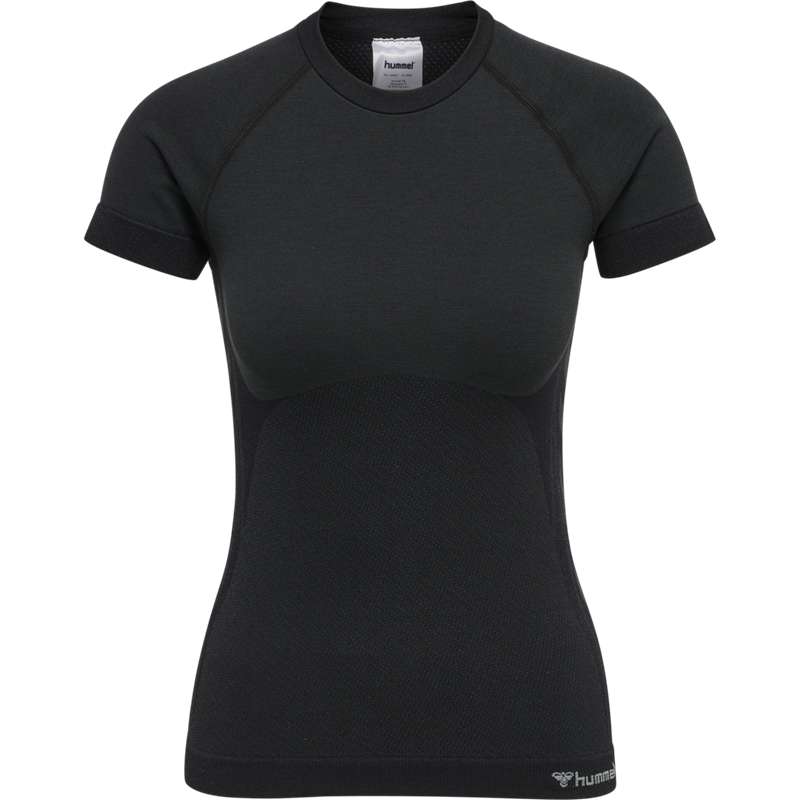 Sweat a Capuche Hummel Clea Seamless Tight Femme Noir | 837165-430