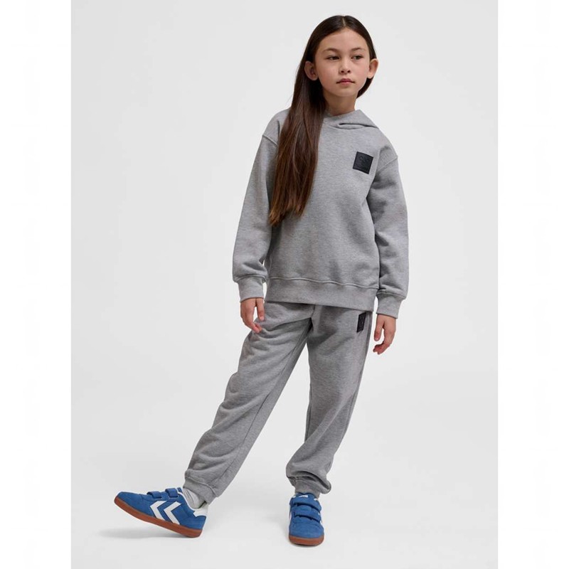 Sweat a Capuche Hummel Clean Enfant Grise | 946551-118