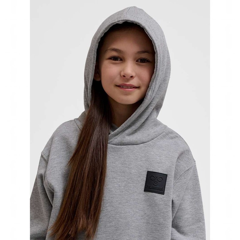 Sweat a Capuche Hummel Clean Enfant Grise | 946551-118