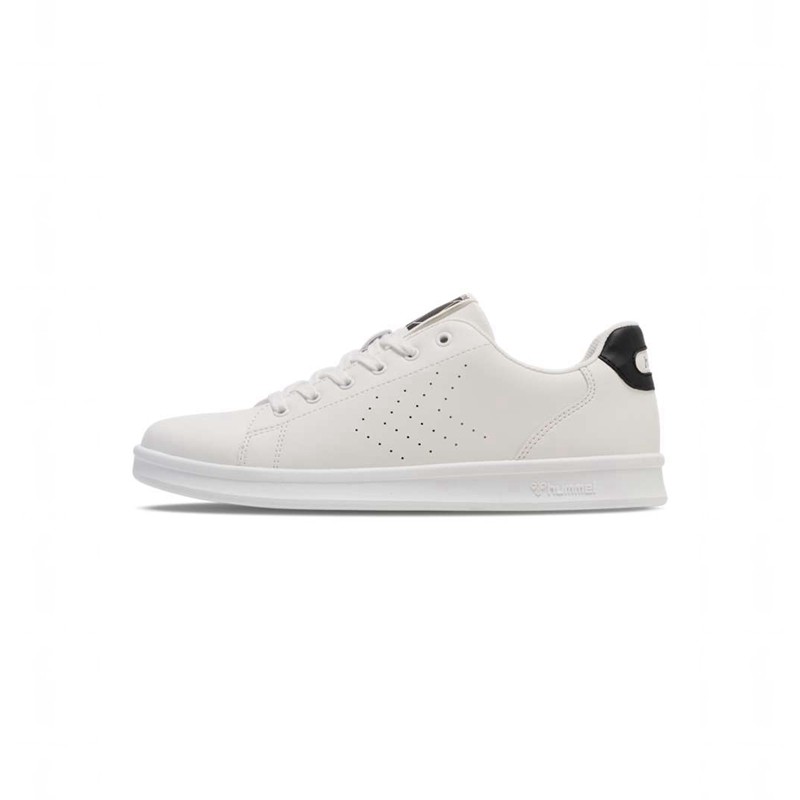Sweat a Capuche Hummel Court Line Femme Blanche | 543436-306