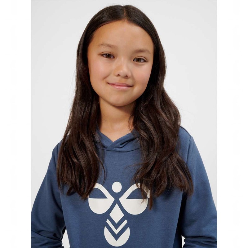 Sweat a Capuche Hummel Cuatro Enfant Bleu | 803842-177