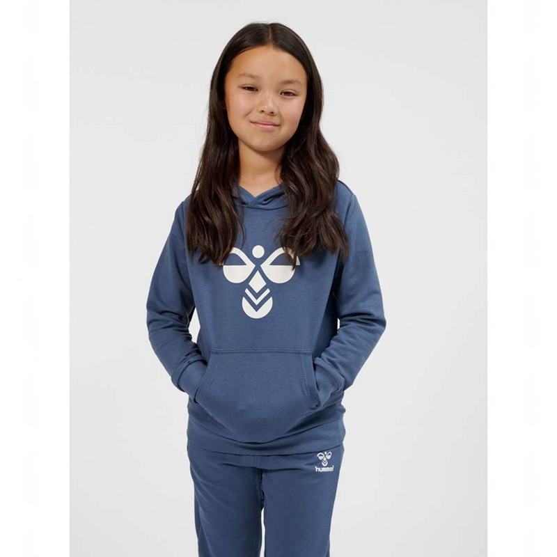 Sweat a Capuche Hummel Cuatro Enfant Bleu | 803842-177