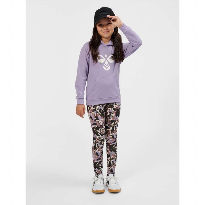 Sweat a Capuche Hummel Cuatro Enfant Lavande | 902702-132