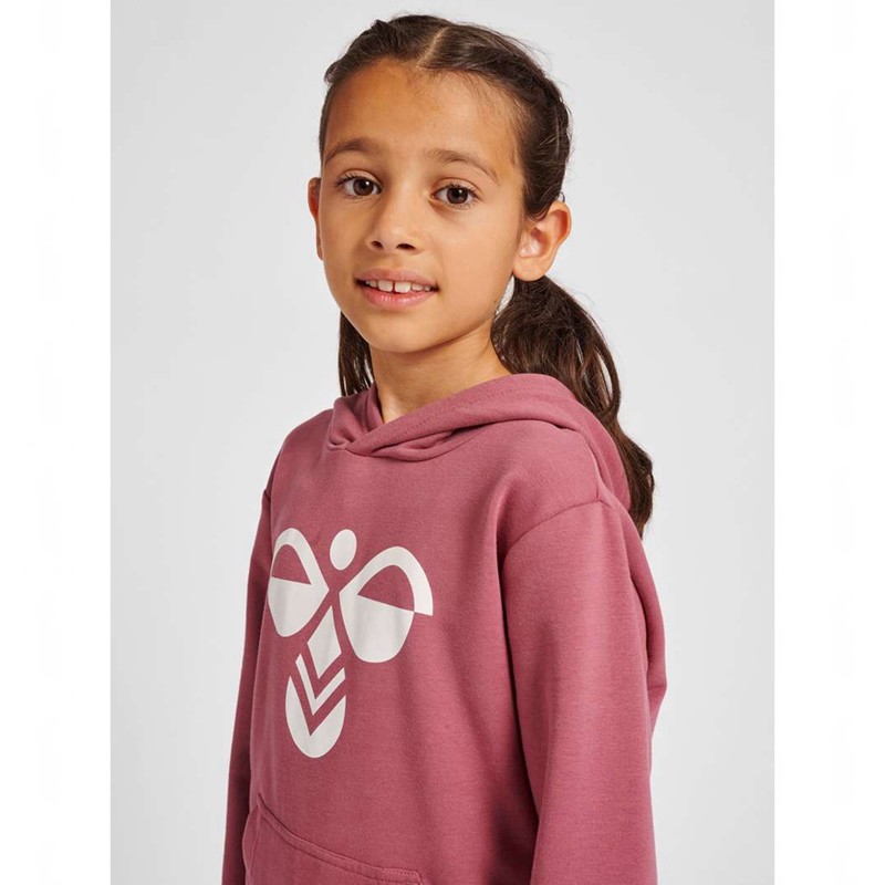 Sweat a Capuche Hummel Cuatro Enfant Rose | 641618-765