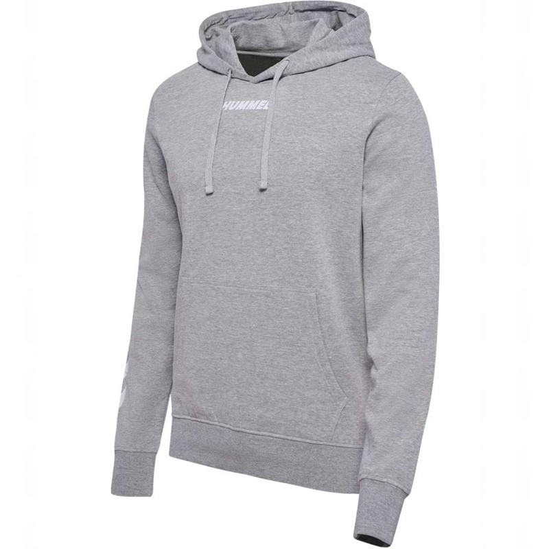 Sweat a Capuche Hummel Elemental Homme Grise | 353650-319