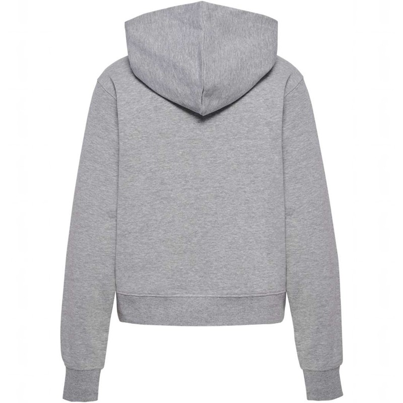 Sweat a Capuche Hummel Elemental Short Femme Grise | 235203-983