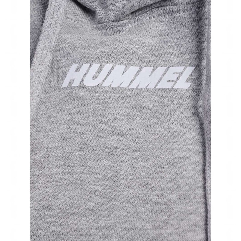Sweat a Capuche Hummel Elemental Short Femme Grise | 235203-983