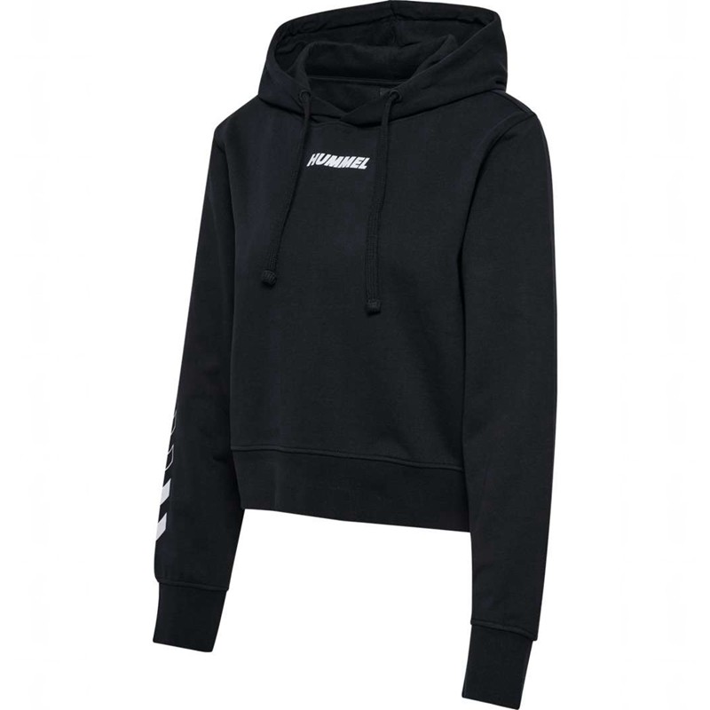 Sweat a Capuche Hummel Elemental Short Femme Noir | 430785-432